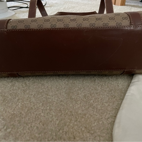 Vintage Gucci Monogram GG Satchel - Picture 8 of 10